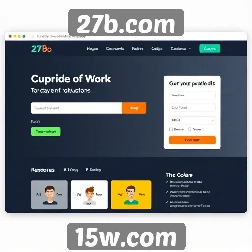 Interface do 27b.com se destaca pela usabilidade